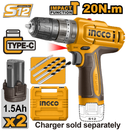 CIDLI12206 | Cordless impact drill